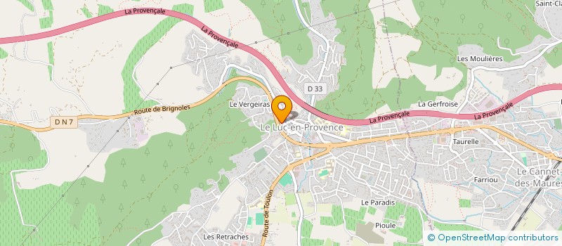 localisation de l'entreprise MONSIEUR MOHAMED SHALA  LE LUC