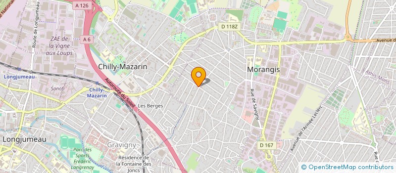 localisation de l'entreprise MONSIEUR MOHAMED SHILI à MORANGIS