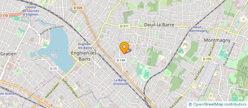 localisation de l'entreprise MONSIEUR MOHAMED SI HAMDI à DEUIL-LA-BARRE