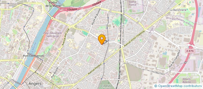 localisation de l'entreprise MONSIEUR MOHAMED SIBIDE ELHAJ à ANGERS