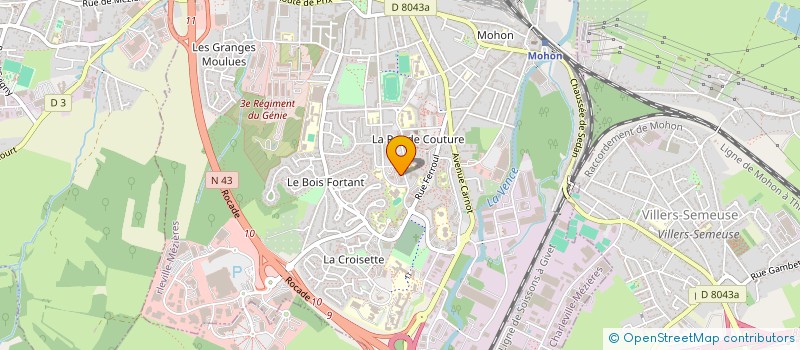 localisation de l'entreprise MONSIEUR MOHAMED SIFAX BELAID à CHARLEVILLE-MEZIERES