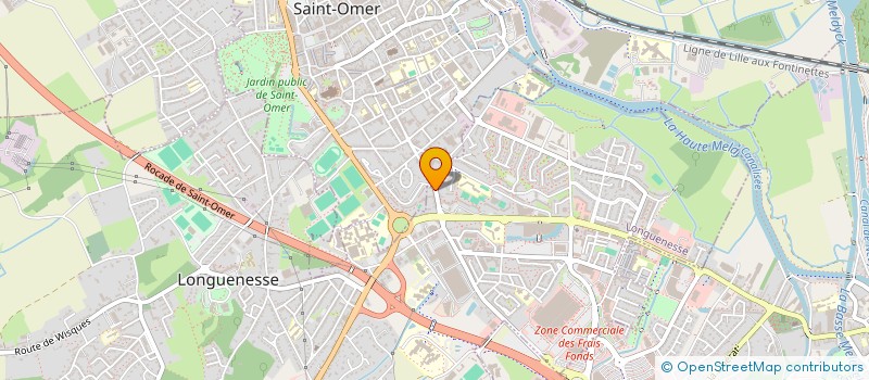 localisation de l'entreprise MONSIEUR MOHAMED SIGERGOK  LONGUENESSE