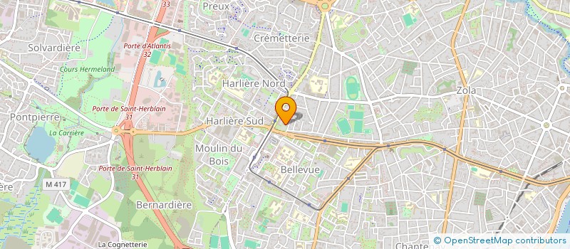 localisation de l'entreprise MONSIEUR MOHAMED SIKAOUI à NANTES
