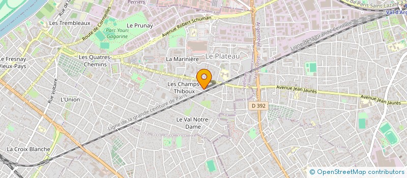 localisation de l'entreprise MONSIEUR MOHAMED SILABDI  SARTROUVILLE