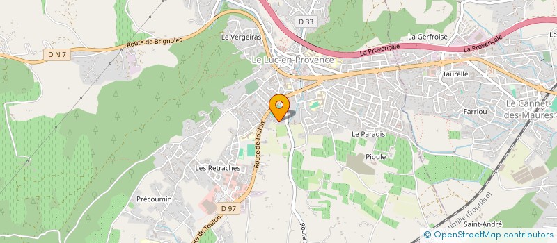 localisation de l'entreprise MONSIEUR MOHAMED SIMMOU  LE LUC