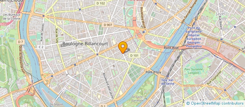 localisation de l'entreprise MONSIEUR MOHAMED SKANDER MARZOUKI à BOULOGNE-BILLANCOURT