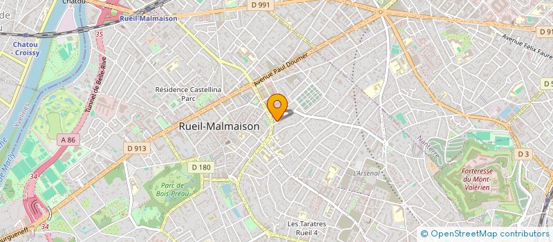 localisation de l'entreprise MONSIEUR MOHAMED SLIKET à RUEIL-MALMAISON
