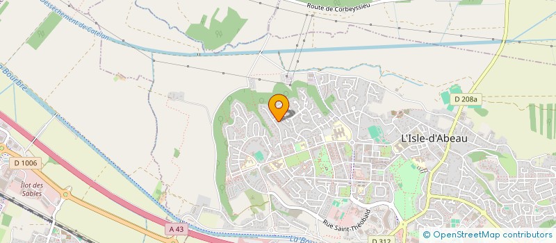 localisation de l'entreprise MONSIEUR MOHAMED SLIMANI à L'ISLE-D'ABEAU