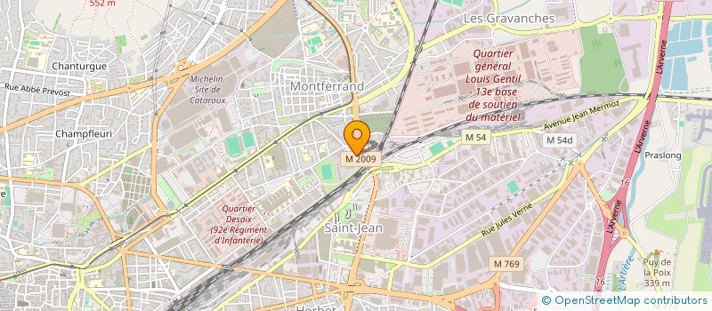 localisation de l'entreprise MONSIEUR MOHAMED SLIMANI  CLERMONT-FERRAND