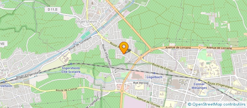 localisation de l'entreprise MONSIEUR MOHAMED SLIMEN BEN BRAHEM  INGERSHEIM