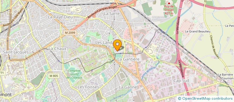 localisation de l'entreprise MONSIEUR MOHAMED SLOUMA  CLERMONT-FERRAND