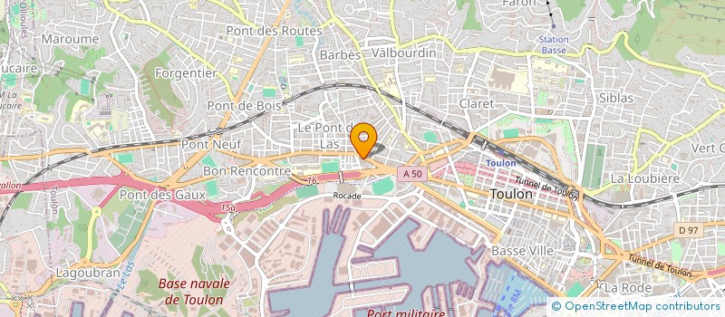 localisation de l'entreprise MONSIEUR MOHAMED SMIRANI  TOULON