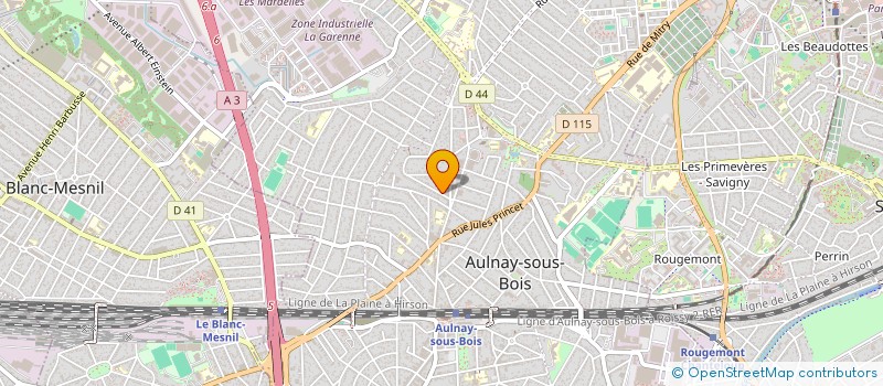 localisation de l'entreprise MONSIEUR MOHAMED SOFIANE BELAYACHI à AULNAY-SOUS-BOIS