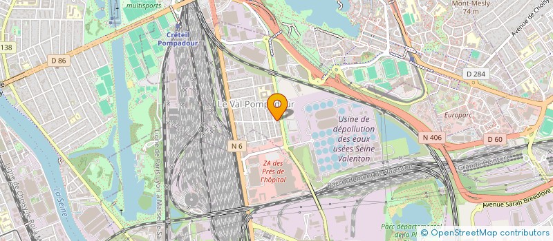localisation de l'entreprise MONSIEUR MOHAMED SOFIANE KASBADJI à VALENTON