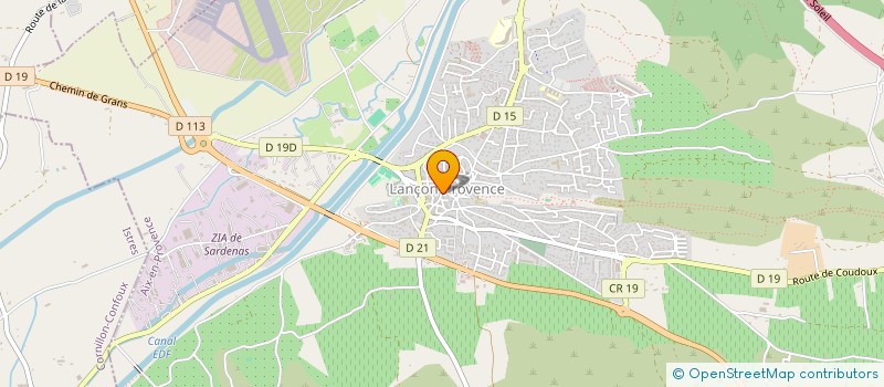 localisation de l'entreprise MONSIEUR MOHAMED SOLTANI  LANCON-PROVENCE