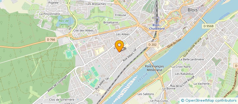 localisation de l'entreprise MONSIEUR MOHAMED SOUAKRI  BLOIS