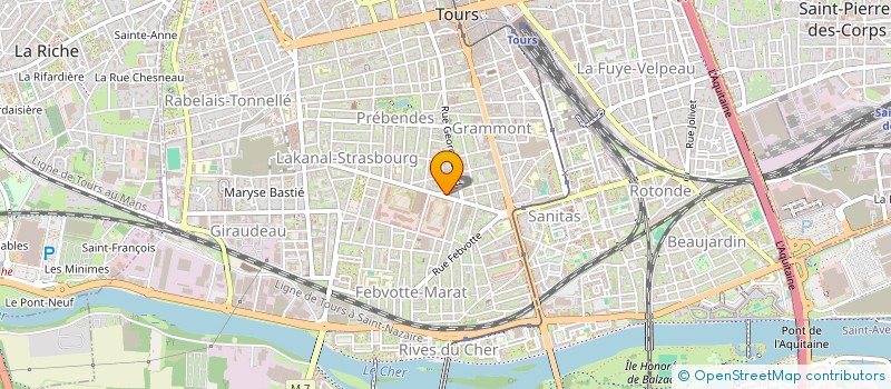 localisation de l'entreprise MONSIEUR MOHAMED SOUARE  TOURS