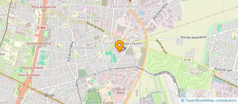 localisation de l'entreprise MONSIEUR MOHAMED SOUAYAH  BRON