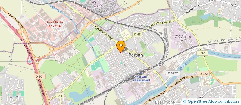 localisation de l'entreprise MONSIEUR MOHAMED SOUDANI  PERSAN