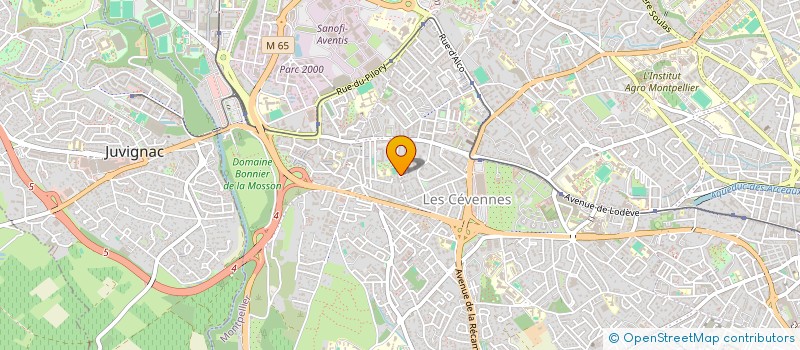 localisation de l'entreprise MONSIEUR MOHAMED SOUDANI à MONTPELLIER