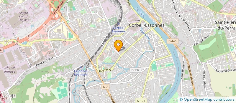 localisation de l'entreprise MONSIEUR MOHAMED SOUID à CORBEIL-ESSONNES