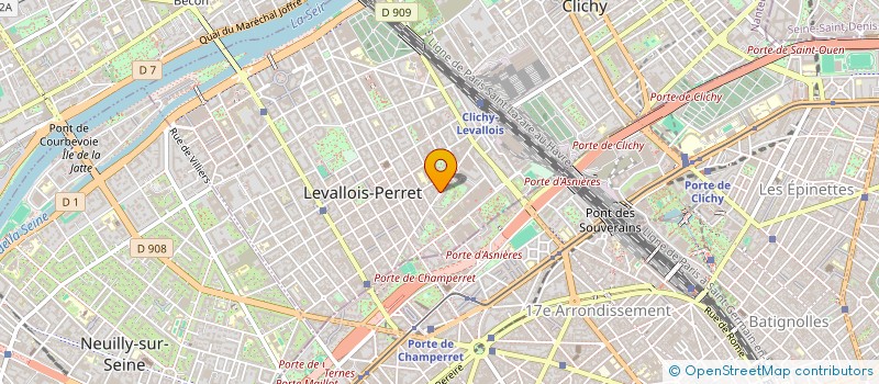 localisation de l'entreprise MONSIEUR MOHAMED SOUIDI à LEVALLOIS-PERRET
