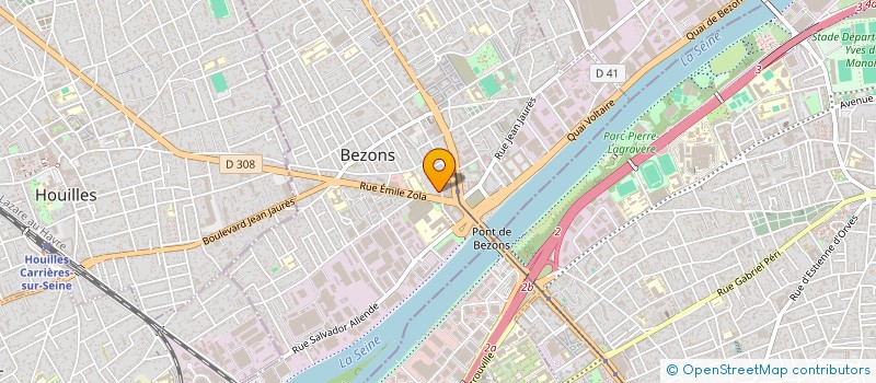 localisation de l'entreprise MONSIEUR MOHAMED SOUIKI  BEZONS