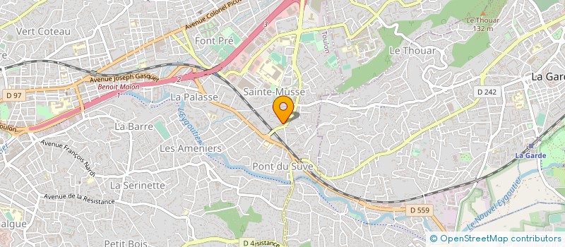 localisation de l'entreprise MONSIEUR MOHAMED SOULAIMANI ALAOUI  TOULON