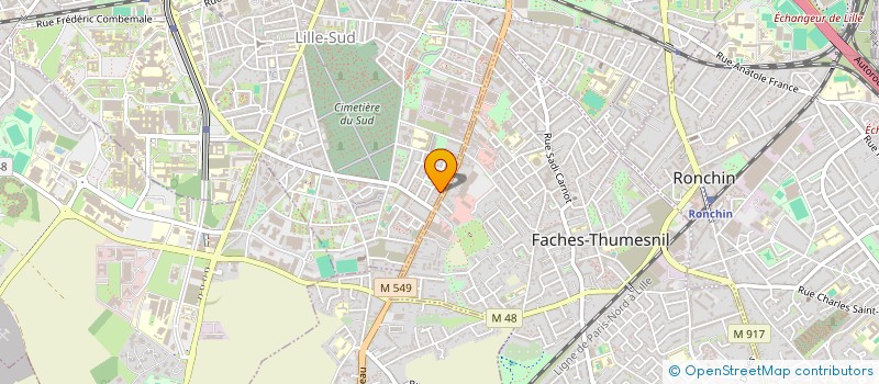 localisation de l'entreprise MONSIEUR MOHAMED SOUMAH à LILLE
