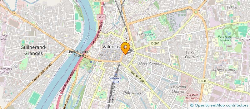 localisation de l'entreprise MONSIEUR MOHAMED SOUMAHORO  VALENCE