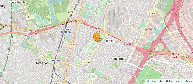 localisation de l'entreprise MONSIEUR MOHAMED SOUMARE  FRESNES