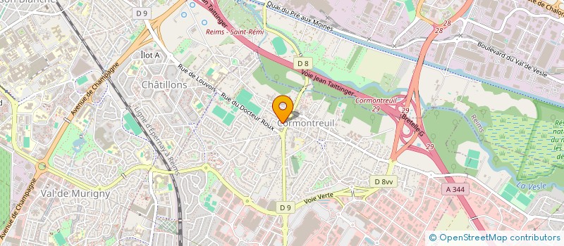 localisation de l'entreprise MONSIEUR MOHAMED SOUMRI  REIMS