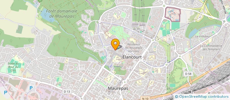 localisation de l'entreprise MONSIEUR MOHAMED SOUNA  MAUREPAS