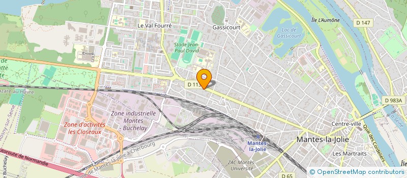 localisation de l'entreprise MONSIEUR MOHAMED SOURI  MANTES-LA-JOLIE