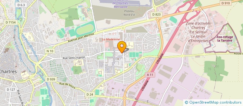 localisation de l'entreprise MONSIEUR MOHAMED SYLLA à CHARTRES