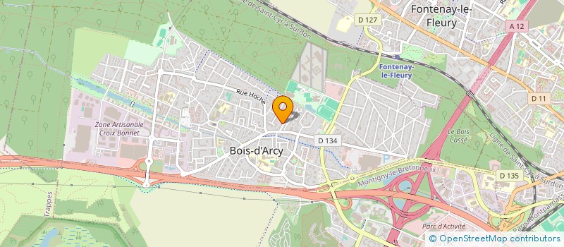 localisation de l'entreprise MONSIEUR MOHAMED SYLLA  BOIS-D'ARCY