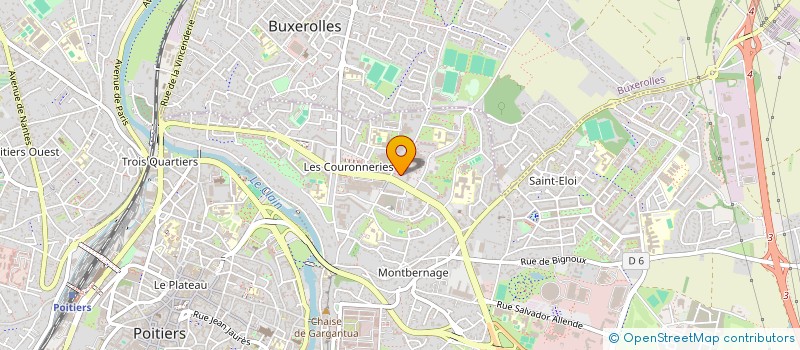 localisation de l'entreprise MONSIEUR MOHAMED SYLLA  POITIERS