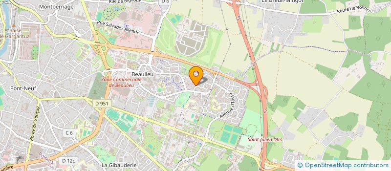 localisation de l'entreprise MONSIEUR MOHAMED SYLLA SAWPITH  POITIERS