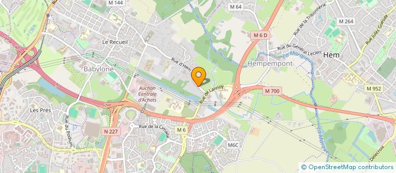localisation de l'entreprise MONSIEUR MOHAMED TABET ZATLA à VILLENEUVE-D'ASCQ