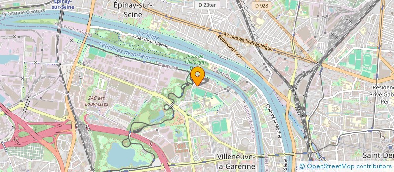 localisation de l'entreprise MONSIEUR MOHAMED TAFZI  VILLENEUVE-LA-GARENNE