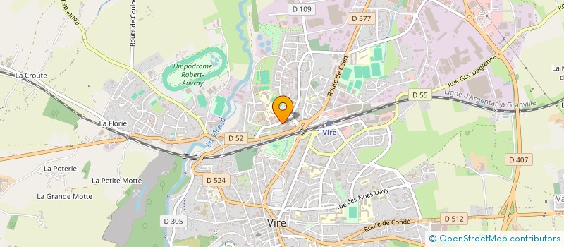 localisation de l'entreprise MONSIEUR MOHAMED TAHA  VIRE NORMANDIE