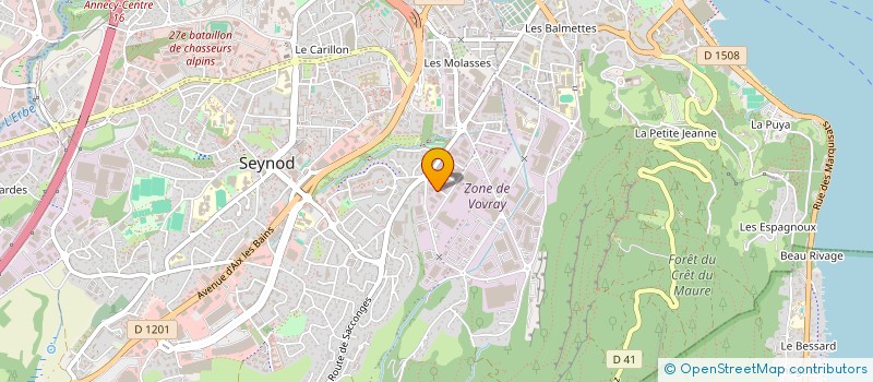 localisation de l'entreprise MONSIEUR MOHAMED TAHA EL FATHI  ANNECY