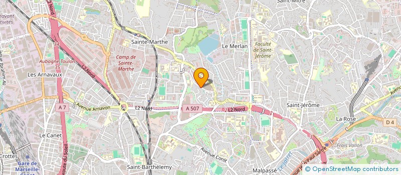 localisation de l'entreprise MONSIEUR MOHAMED TAHA OUAJIL à MARSEILLE