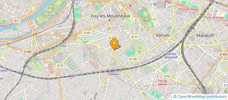 localisation de l'entreprise MONSIEUR MOHAMED TAHAR BEN HOURIA à ISSY-LES-MOULINEAUX