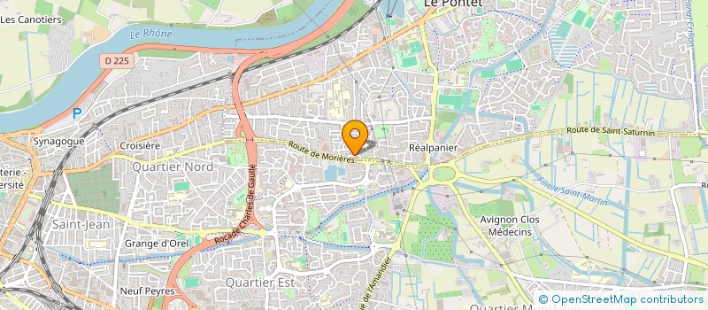 localisation de l'entreprise MONSIEUR MOHAMED TAHAR MANSOUR  LE PONTET