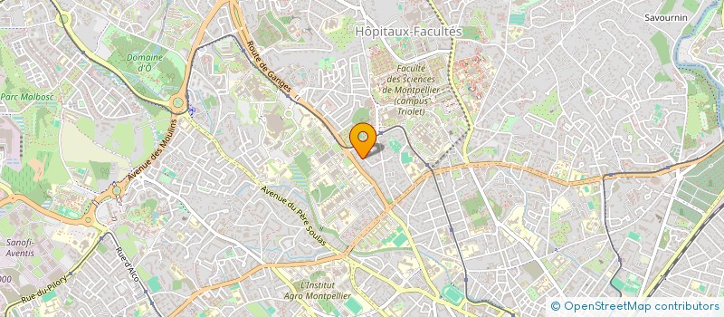 localisation de l'entreprise MONSIEUR MOHAMED TAHER  LUNEL