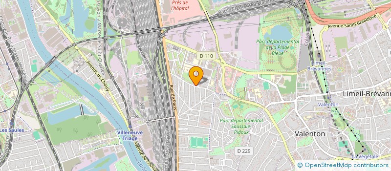 localisation de l'entreprise MONSIEUR MOHAMED TAHIR  VILLENEUVE-SAINT-GEORGES