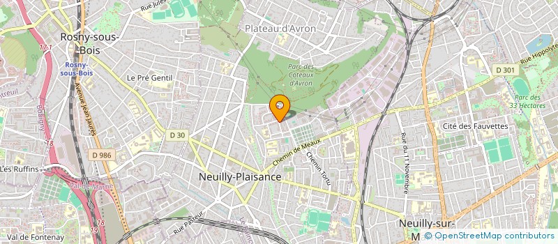 localisation de l'entreprise MONSIEUR MOHAMED TAIATI à NEUILLY-PLAISANCE