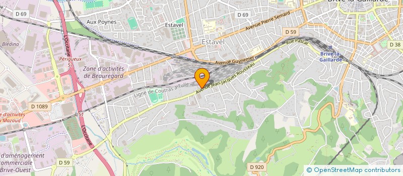 localisation de l'entreprise MONSIEUR MOHAMED TAICH  BRIVE-LA-GAILLARDE