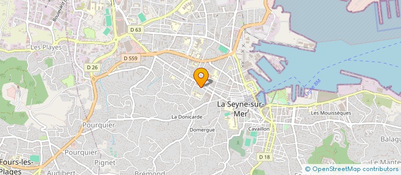 localisation de l'entreprise MONSIEUR MOHAMED TAIEB à LA SEYNE-SUR-MER